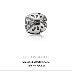 Pandora Majestic Butterfly Charm